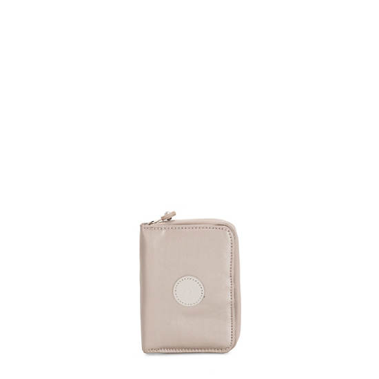 Portefeuilles Kipling Money Love Metallic Small Wallet Beige | FR 1010WN